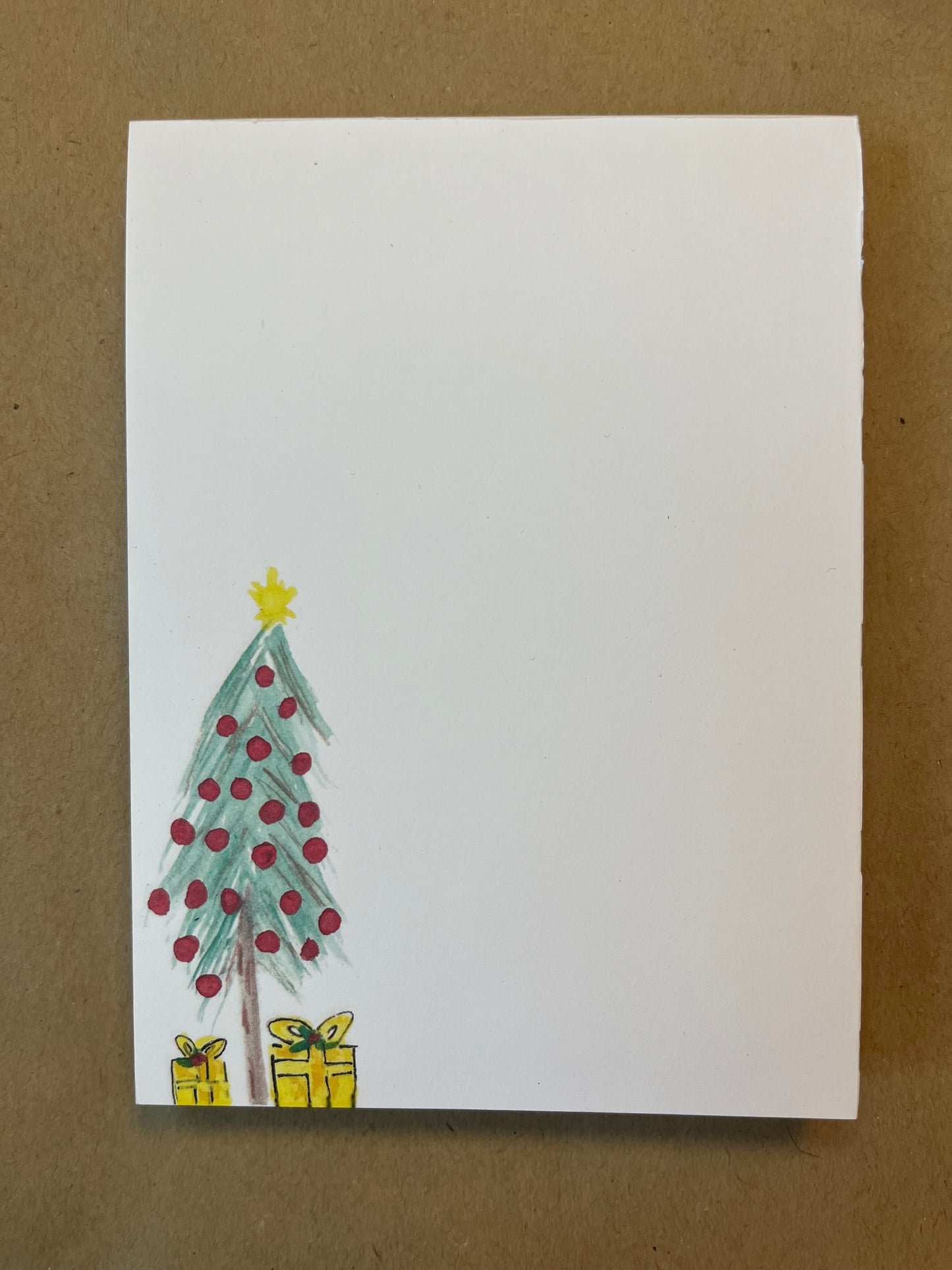 Christmas Tree Notepad (Small)