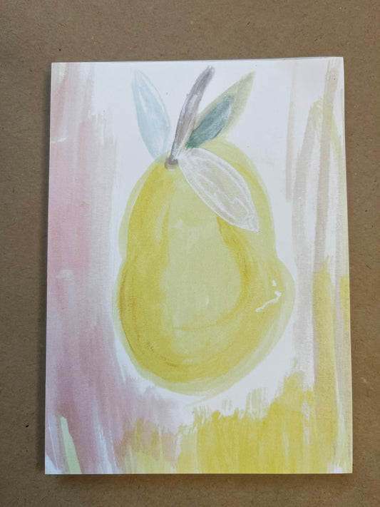 Pear Notepad (Small)